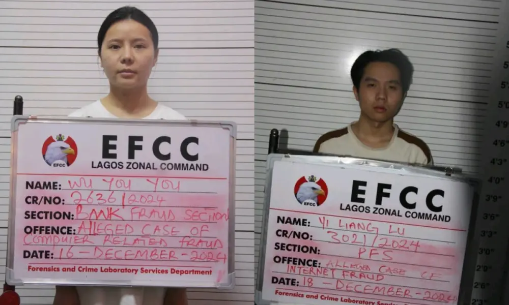 Five Chinese Jailed in Lagos for Cyberterrorism, Internet Fraud