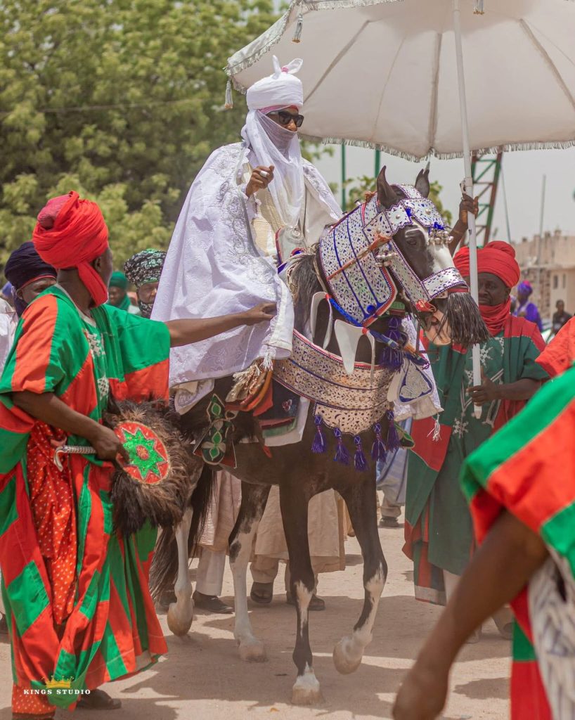 Sanusi Leads Grand Procession Ahead of Rival Galadima Installation by Emir Bayero