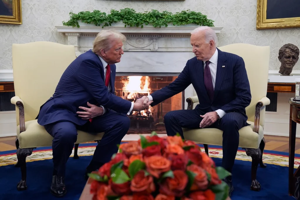Trump Blames Biden for US Economic Contraction