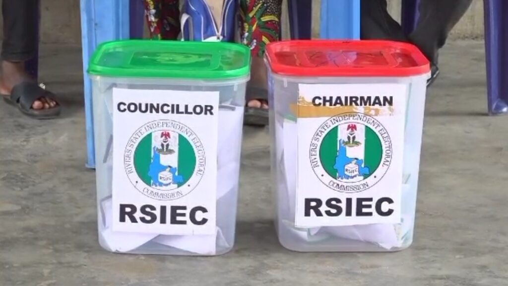 Rivers LG polls, Ballot Boxes(News Central TV)