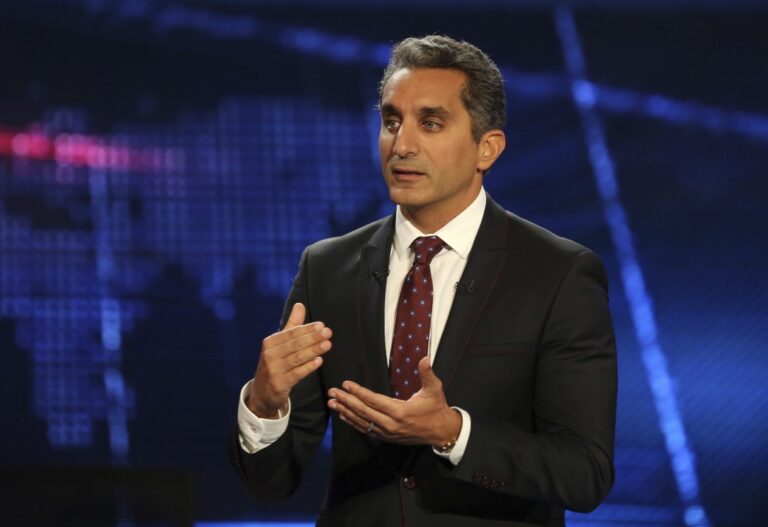 Photo Bassem Egyptian Satirist Bassem Youssef Returns