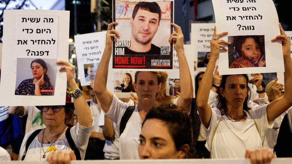 Families of Israeli Hostages Urge Truce Pause