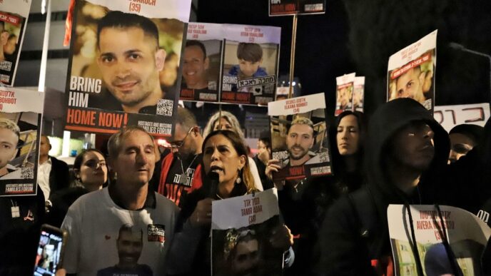 Families of Israeli Hostages Urge Truce Pause