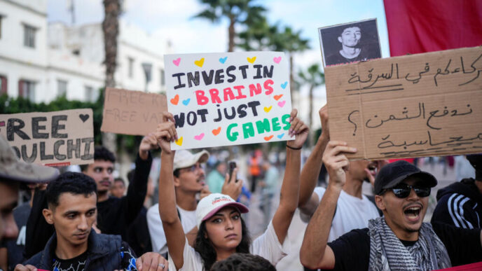 GenZ 212 Leads Nationwide Morocco Protests