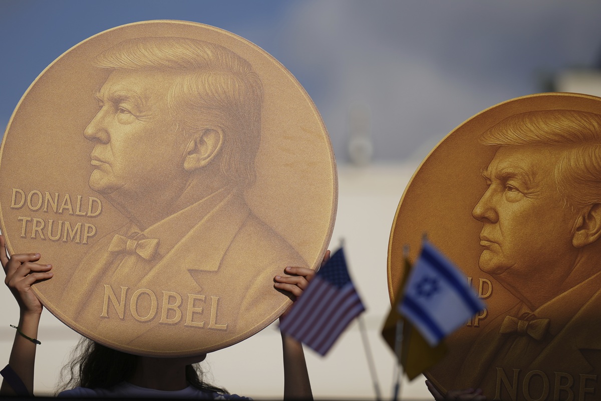 Israeli Hostage Families Nominate Trump for Nobel Peace Prize.