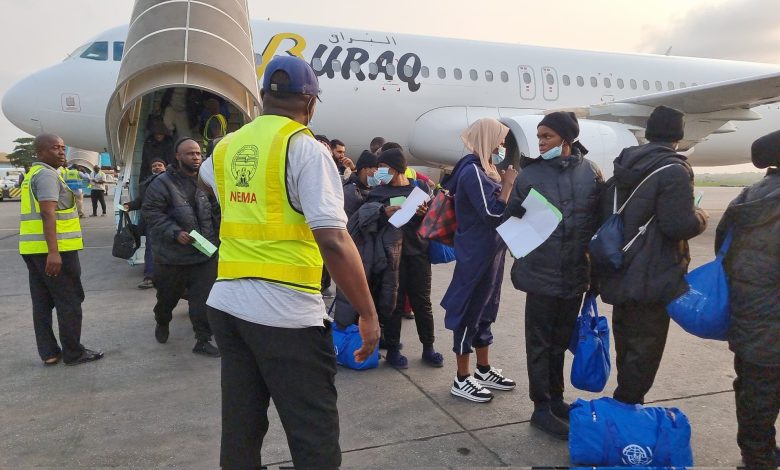 NEMA Receives 147 Stranded Nigerians Repatriated from Libya