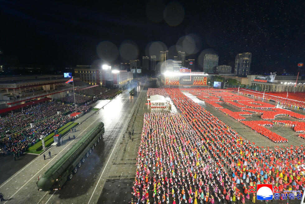 North Korea Displays New Intercontinental Missile