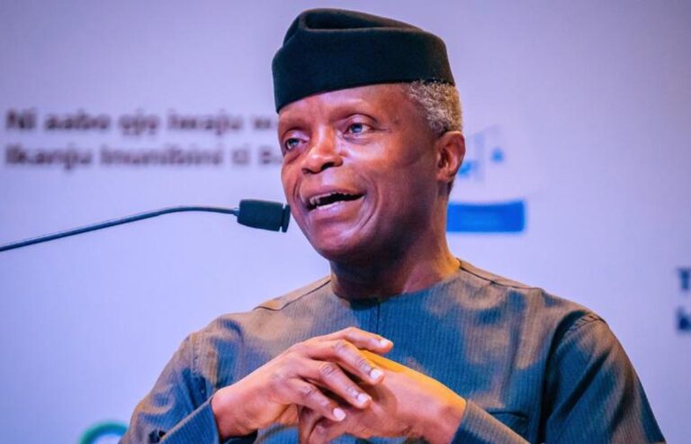 Osinbajo Reveals Wife’s Orange Juice Failed Lab Test