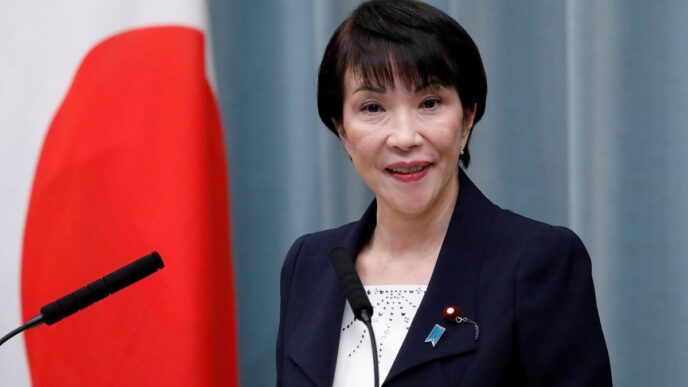 Sanae Takaichi Poised to Be Japan’s First Female Leader