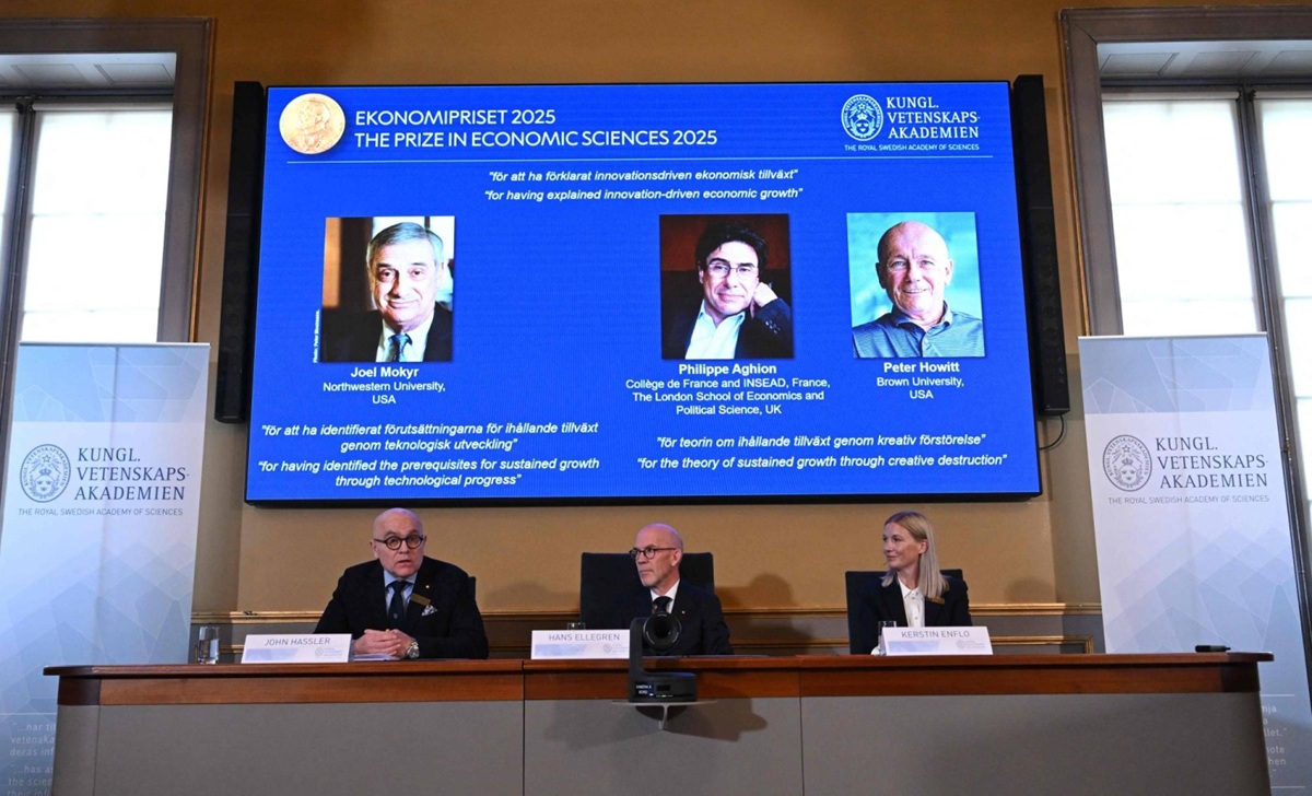 Trio Wins Economics Nobel for Growth Research