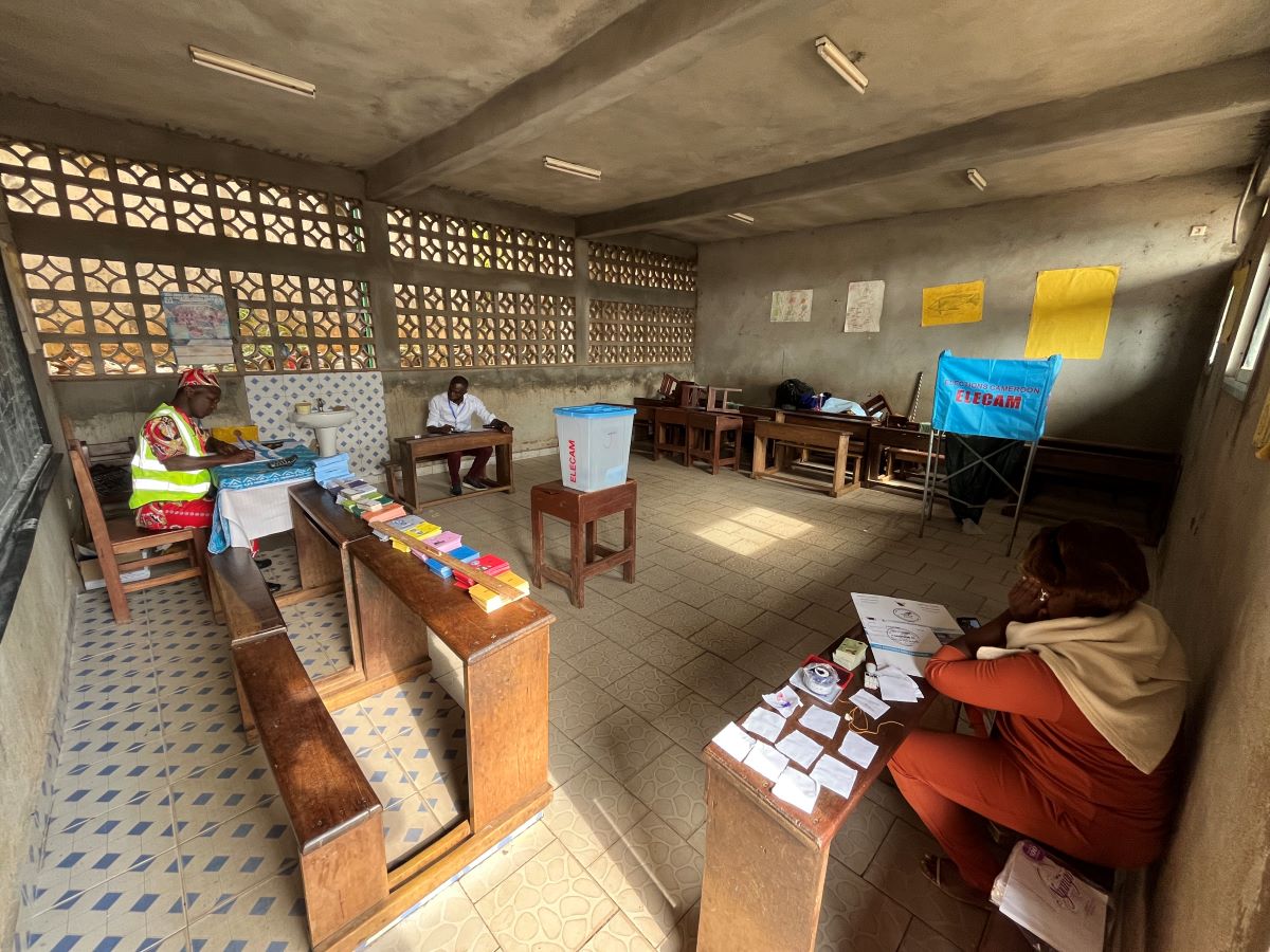 In Pictures: Cameroon Votes in Presidential Election