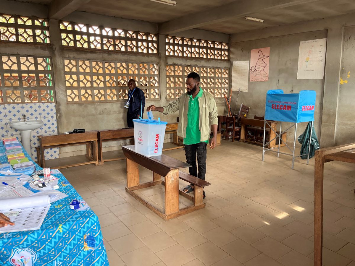 In Pictures: Cameroon Votes in Presidential Election