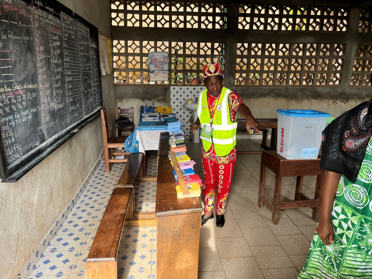 In Pictures: Cameroon Votes in Presidential Election