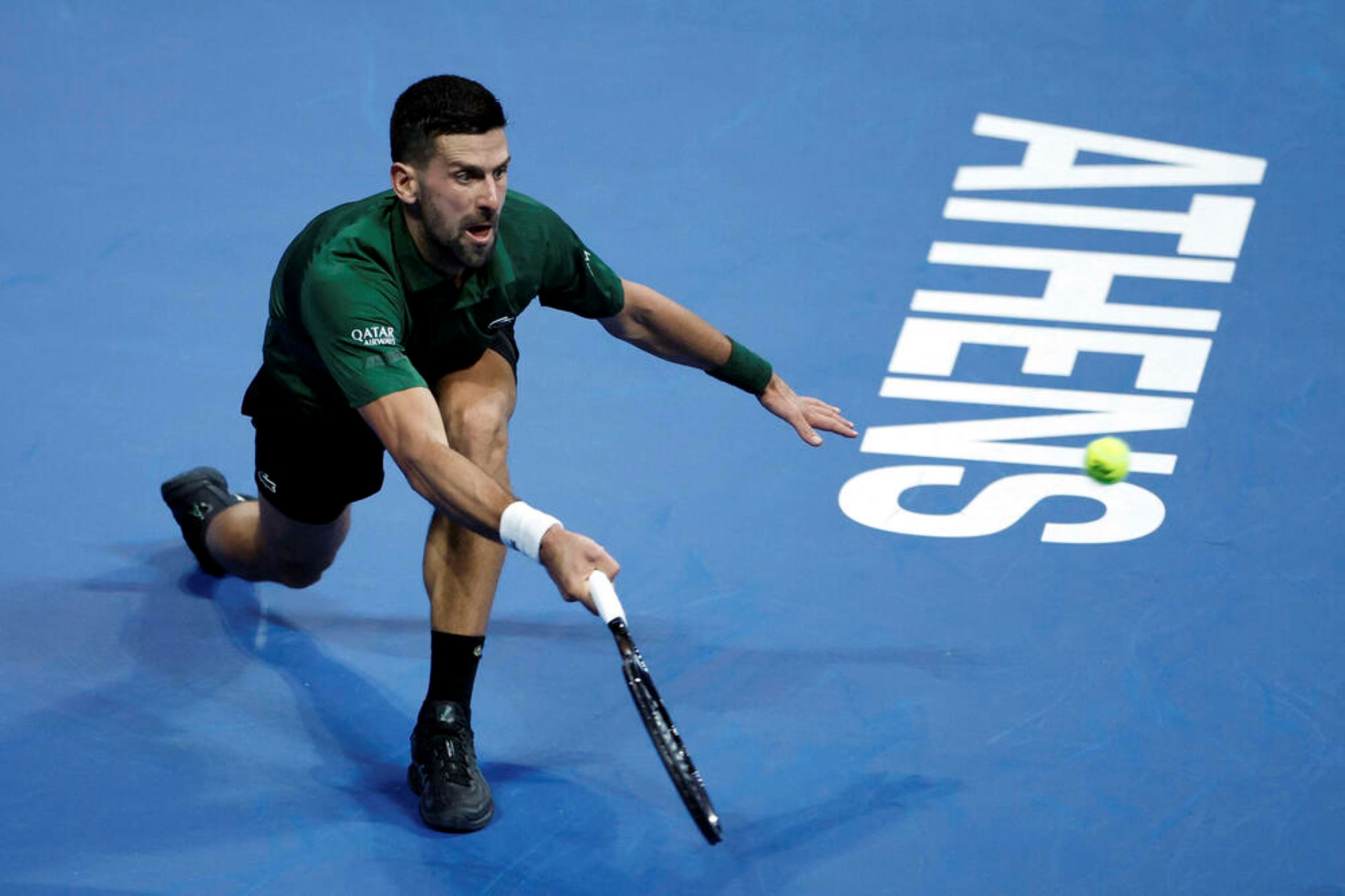 Djokovic Dominates on Return to Athens