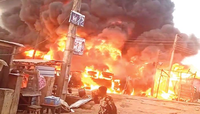 Gas Explosion Rocks Ibadan Community
