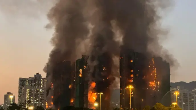 Hong Kong Deadliest Blaze Leaves 83 Dead