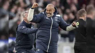 West Ham Boss Nuno Celebrates First Win
