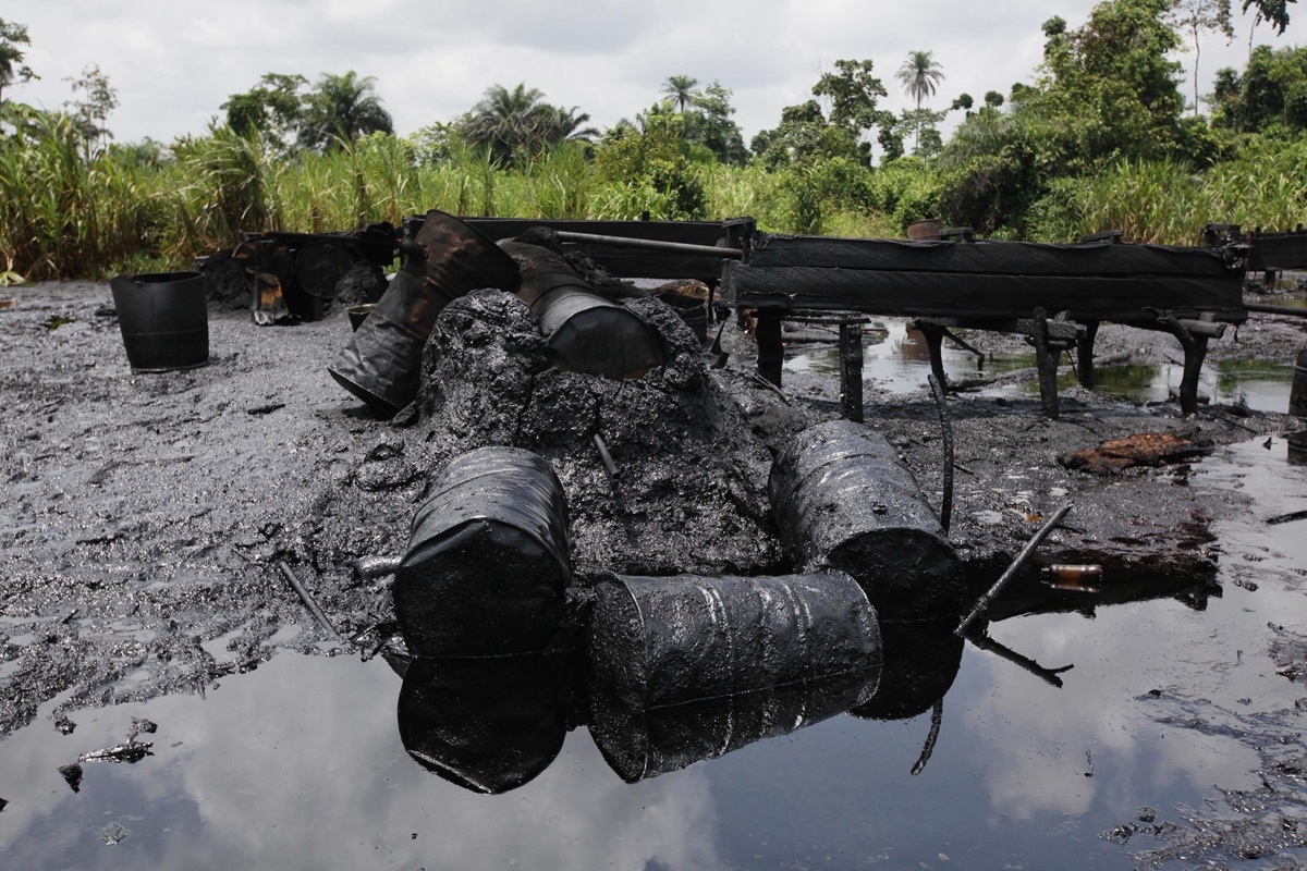 Nigerian Army Destroys 22 Illegal Refining Sites in Niger Delta