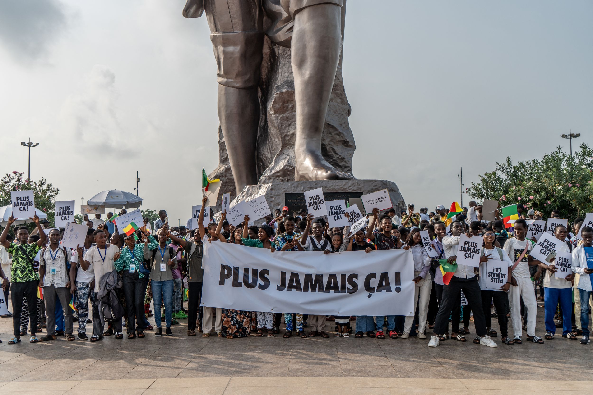 Benin Youths Rally Against Failed Coup