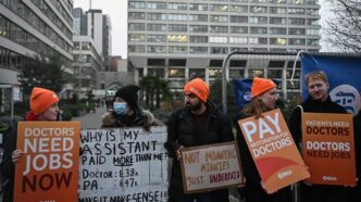 England Doctors Stage 14th Strike