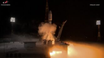 Iran Launches Three Satellites Into Space