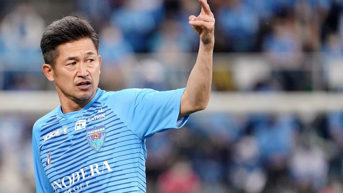 Japan Footballer 'King Kazu' Joins New Team at 58