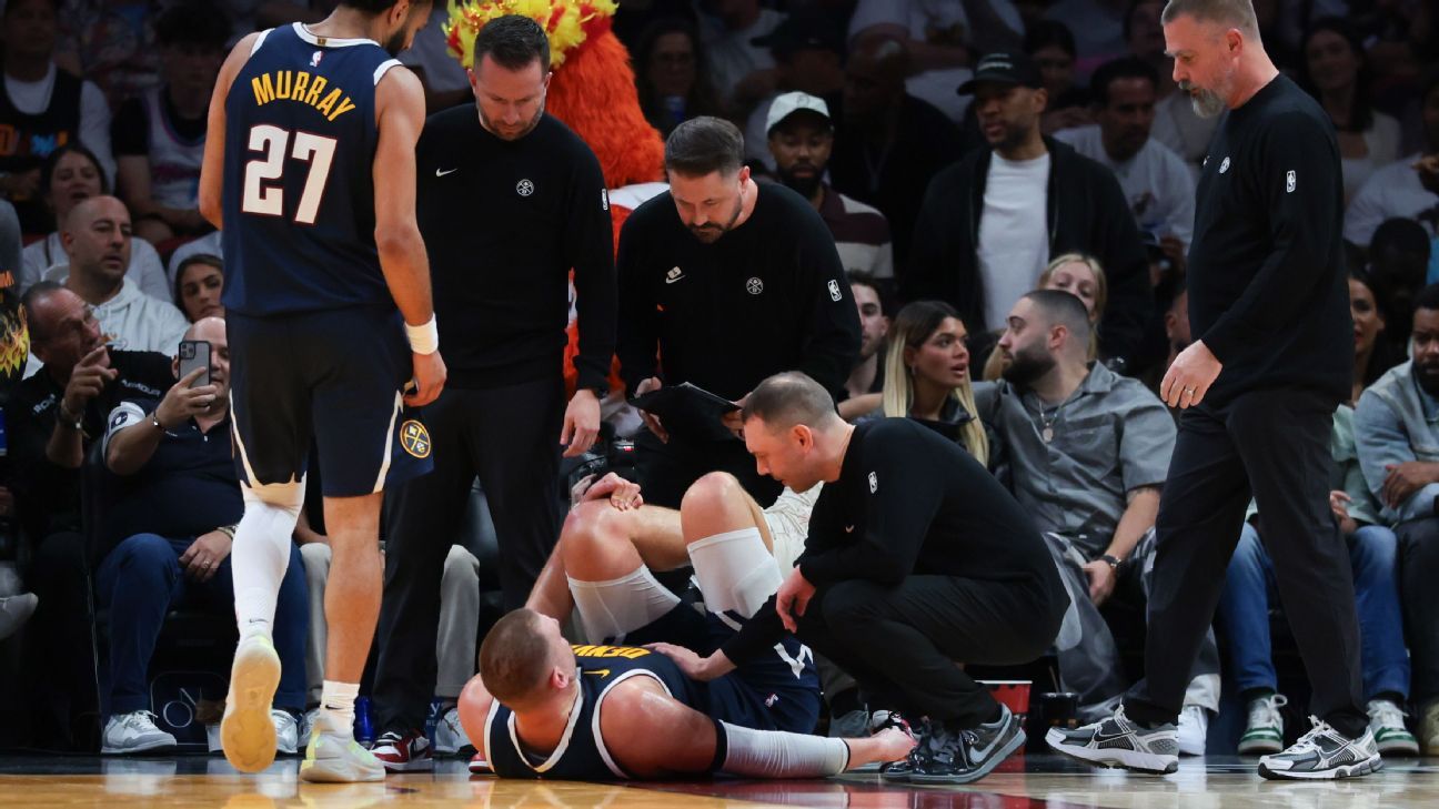 Jokic Sidelined After Knee Hyperextension