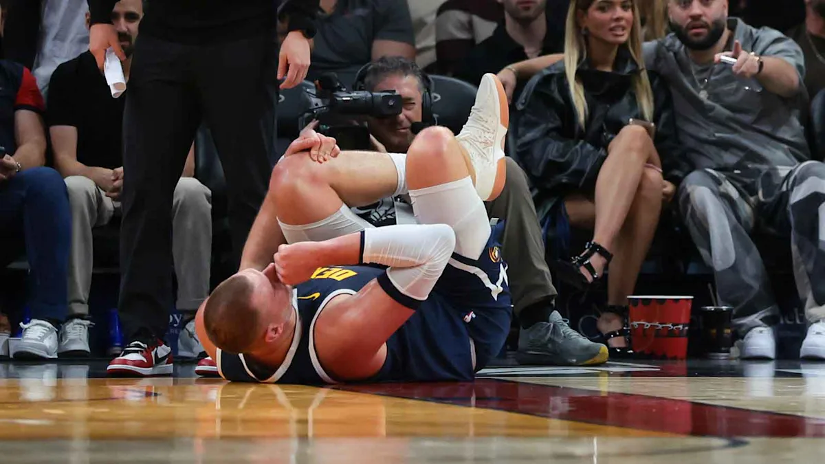 Jokic Sidelined After Knee Hyperextension