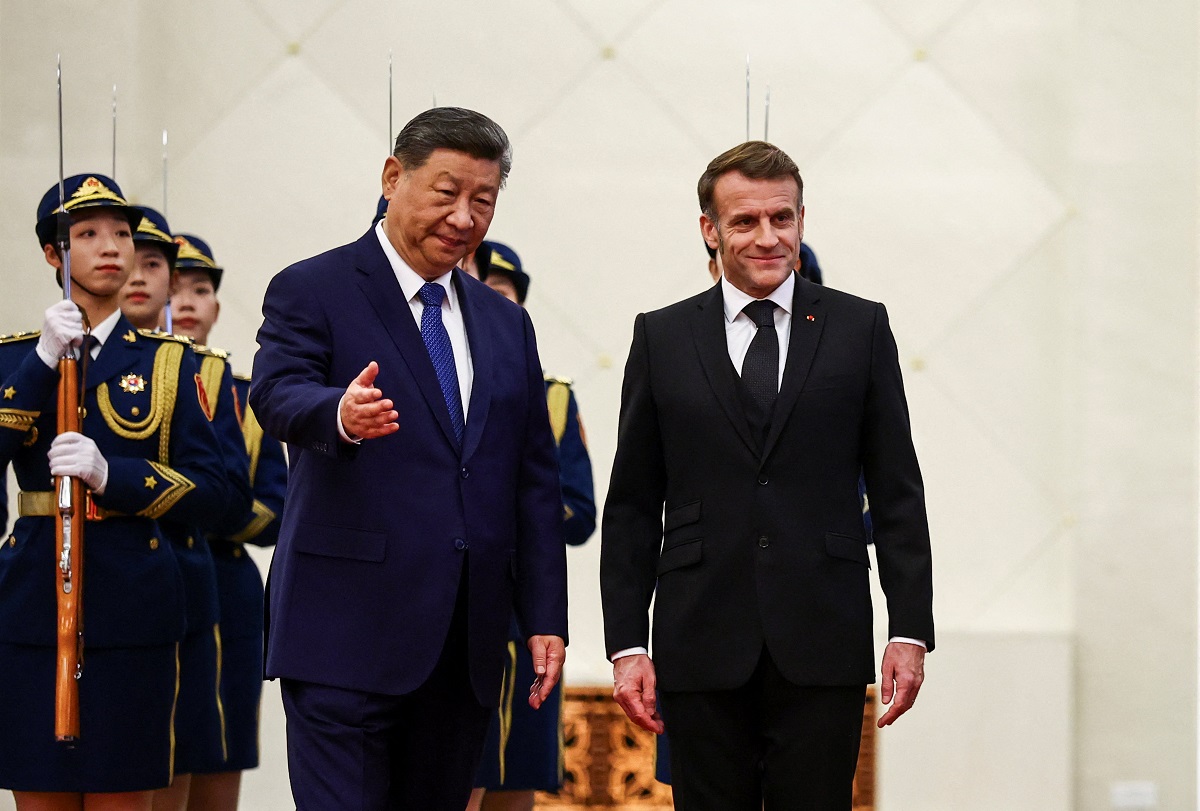 Macron Urges China to Help End Ukraine War