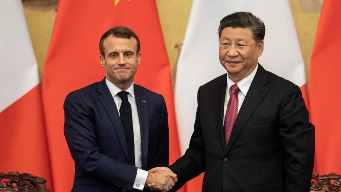 Macron Urges China to Help End Ukraine War
