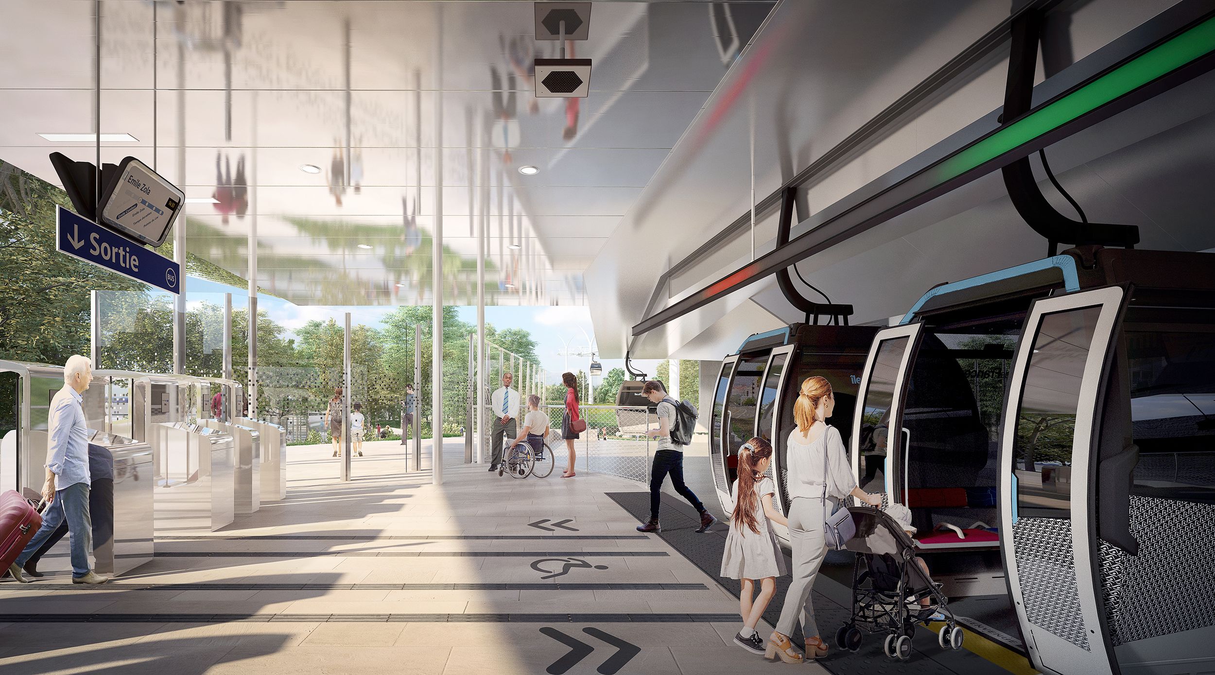 Paris Region Unveils First Urban Cable Car Line