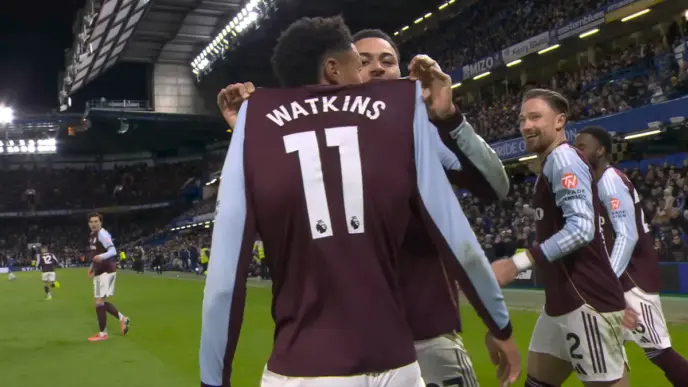 Super-Sub Watkins Fires Villa Past Chelsea