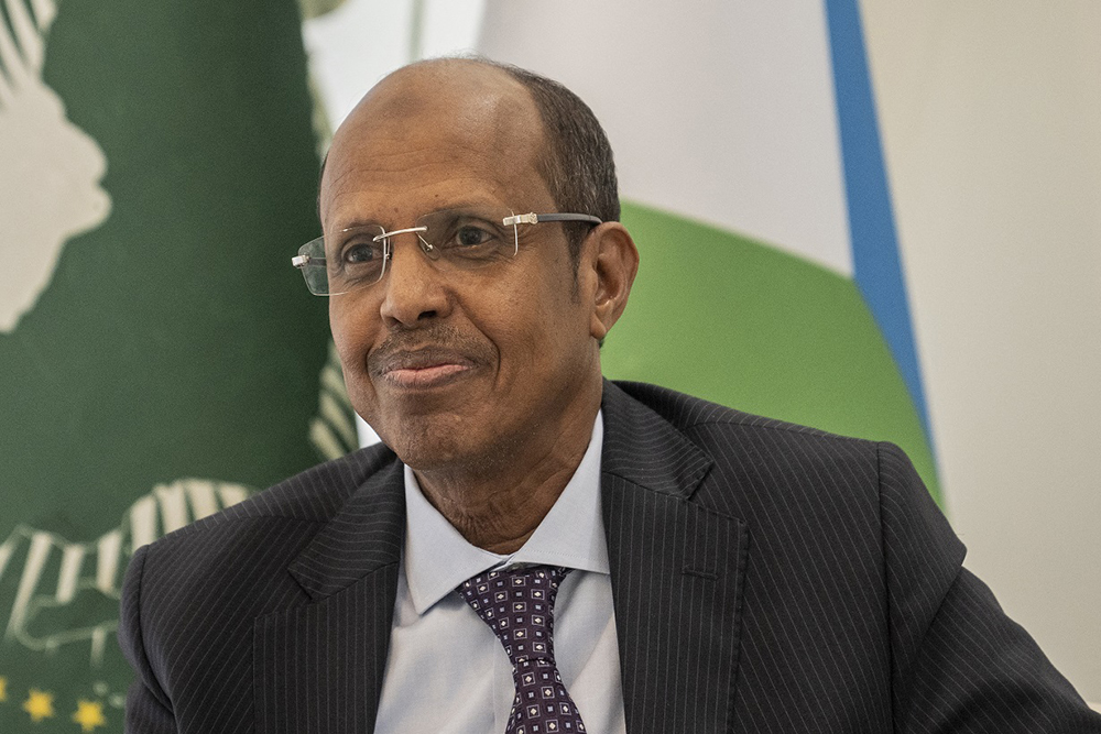 African Union Chairperson _Mahmoud Ali Youssouf(News Central TV)