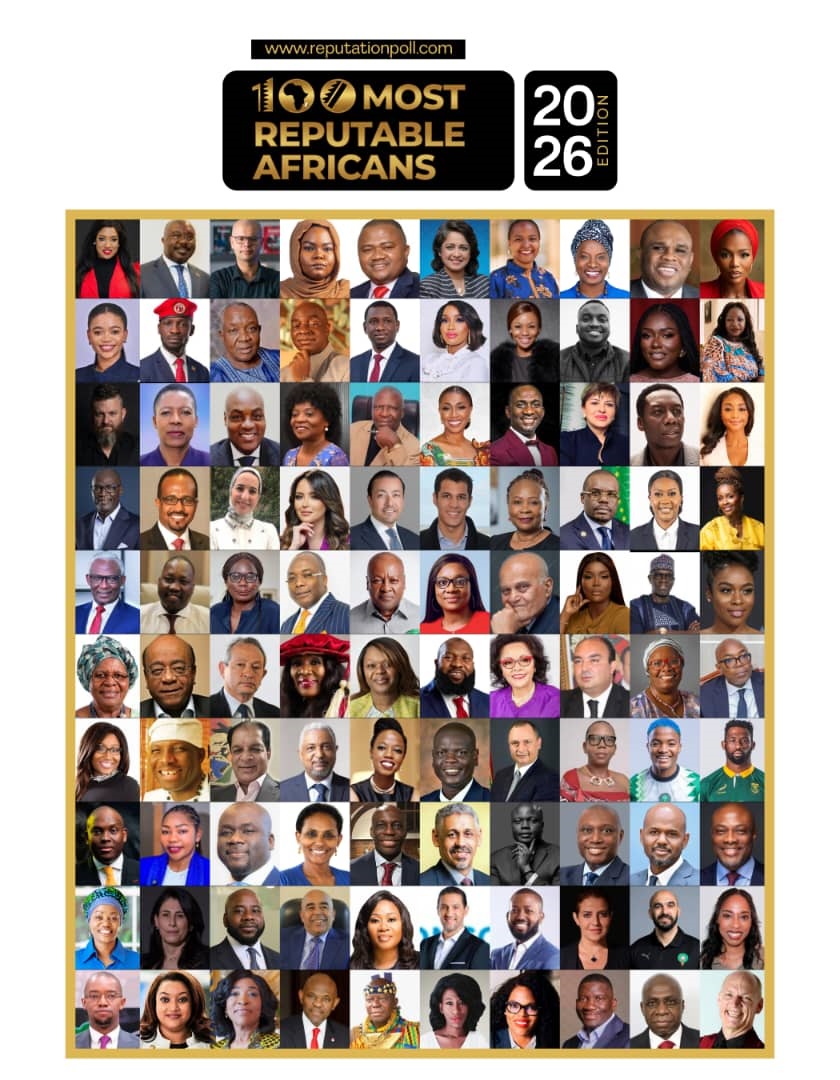 100 Most Reputable Africans 2026: A Benchmark of Trust, Integrity, and Impact