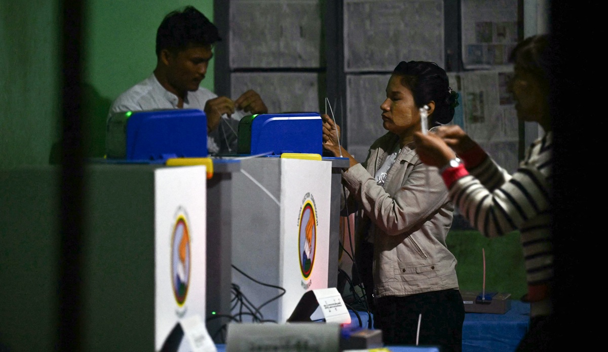 Myanmar Holds Second Phase of Junta-Run Elections
