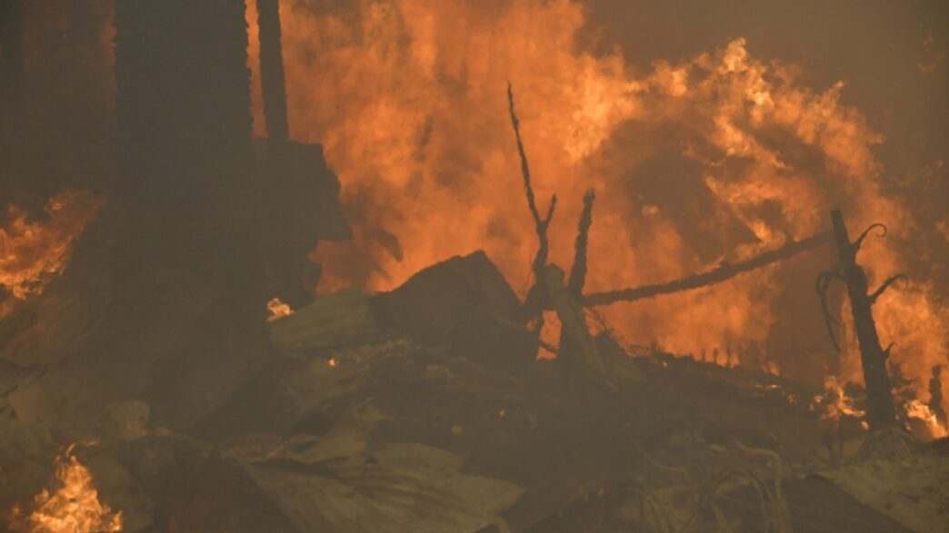 Fire. Credit: Reuters.