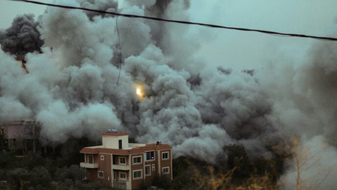 Israeli Strikes on Lebanon Kills Two