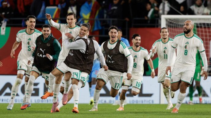 Algeria Beat DR Congo After Extra Time
