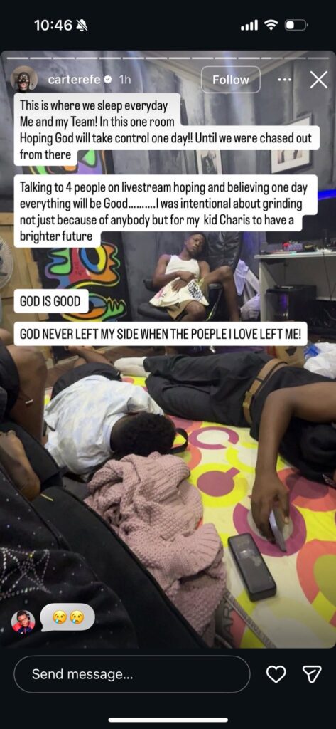 Carter Efe Speaks on Breakup, Career Struggles, and Comeback