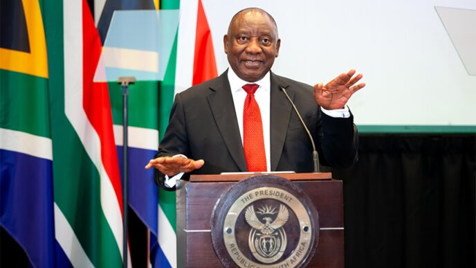 SA President Arrives in UAE for Sustainability Week