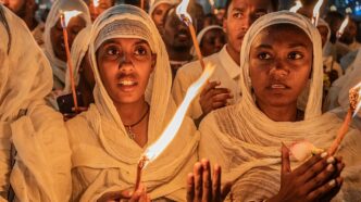 Ethiopian Orthodox Christians Mark Christmas Eve in Addis Ababa
