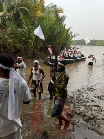 Photos: 80 Militants Surrender Arms in Cross River