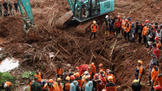 Indonesia Landslide Kills Eight, 80 Still Missing