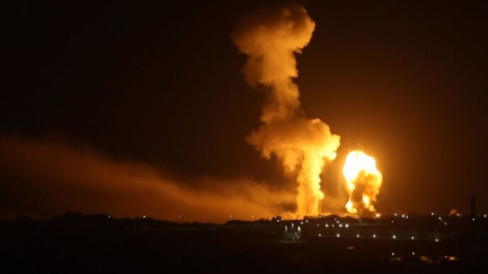 Rockets Hit Syria's Damascus