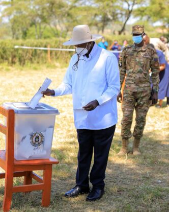 Museveni Says Voting Machine Rejected His Thumbprints