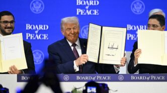 Trump Launches 'Board of Peace' at Davos