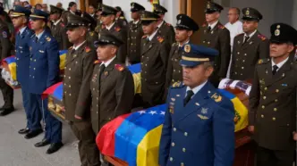 Venezuela Buries Soldiers Killed in US Raid