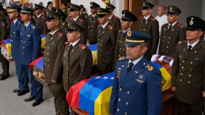 Venezuela Buries Soldiers Killed in US Raid
