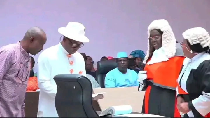 Peter Akpe Sworn in as Bayelsa State Deputy Governor -