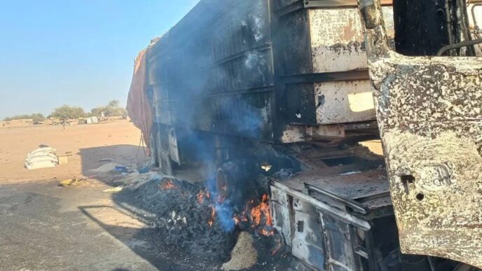 Drone Attack on Sudan Aid Convoy Kills One